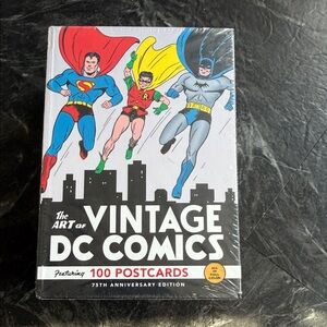 DC Comics Vintage Postcards